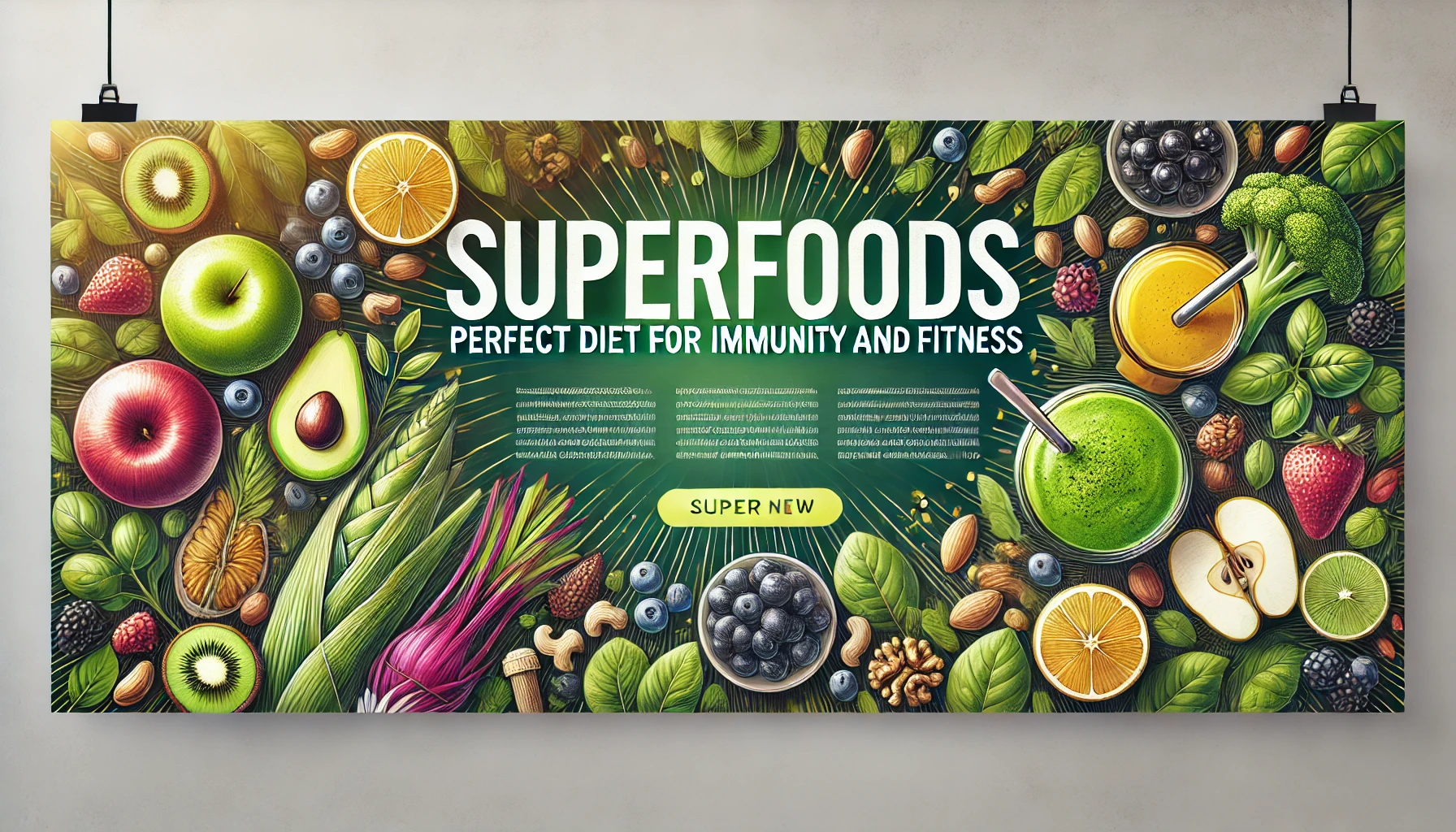 Superfoods: Perfect diet for immunity and fitness